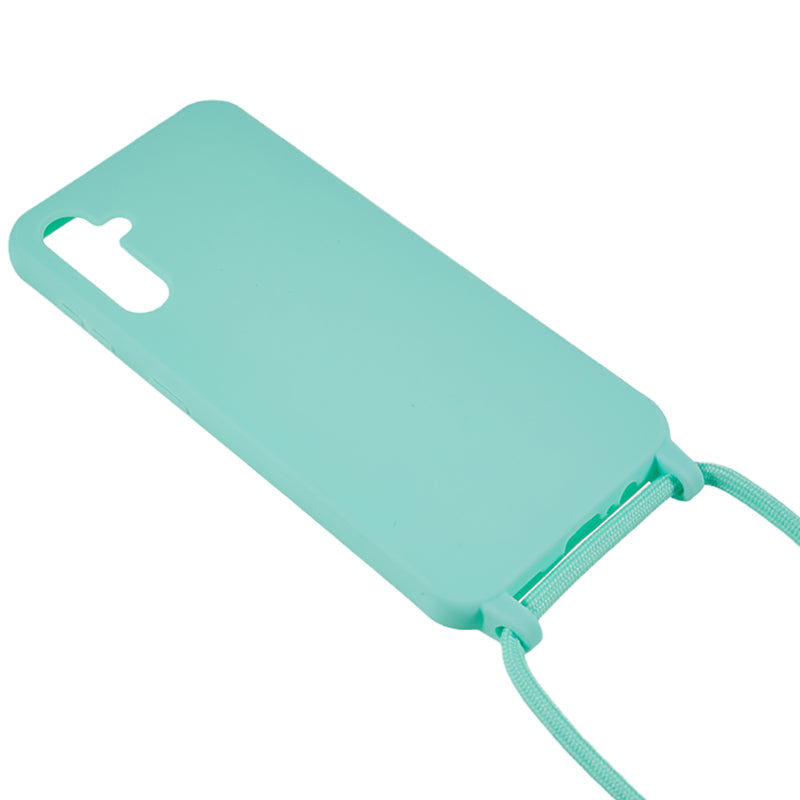 For Samsung Galaxy A14 5G TPU Protective Phone Case Fall-proof Back Cover with Lanyard