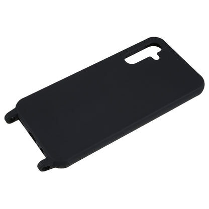 For Samsung Galaxy A14 5G TPU Protective Phone Case Fall-proof Back Cover with Lanyard
