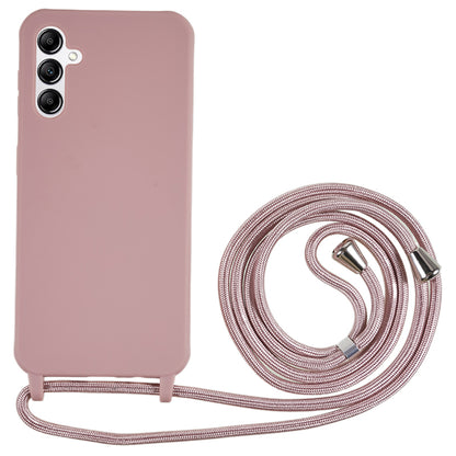 For Samsung Galaxy A14 5G TPU Protective Phone Case Fall-proof Back Cover with Lanyard