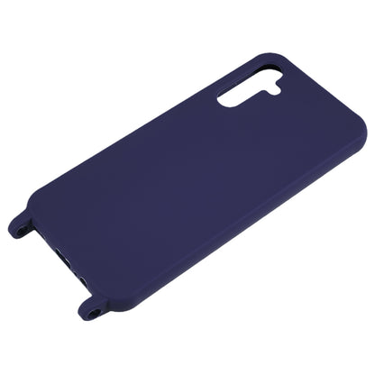 For Samsung Galaxy A14 5G TPU Protective Phone Case Fall-proof Back Cover with Lanyard