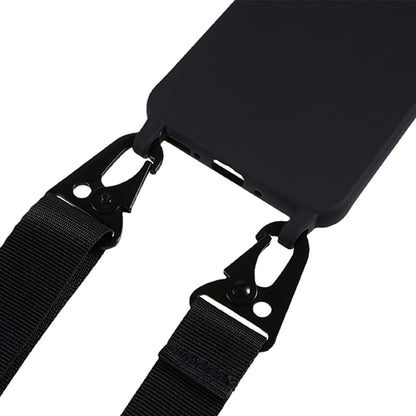 For Samsung Galaxy A54 5G Soft TPU Case Matte Finish Phone Protector with Wide Lanyard