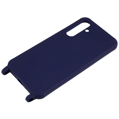 For Samsung Galaxy A54 5G TPU Crossbody Case Shockproof Non-Slip Slim Thin Phone Cover with Lanyard