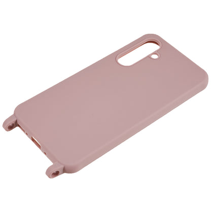 For Samsung Galaxy A54 5G TPU Crossbody Case Shockproof Non-Slip Slim Thin Phone Cover with Lanyard