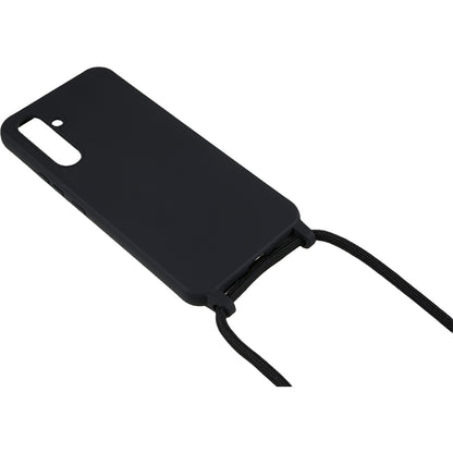 For Samsung Galaxy A54 5G TPU Crossbody Case Shockproof Non-Slip Slim Thin Phone Cover with Lanyard