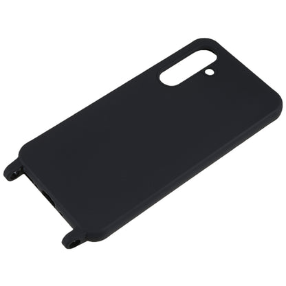 For Samsung Galaxy A54 5G TPU Crossbody Case Shockproof Non-Slip Slim Thin Phone Cover with Lanyard
