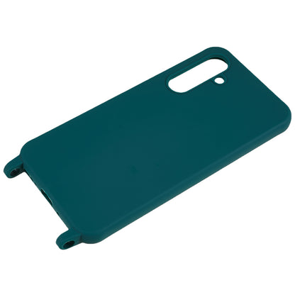For Samsung Galaxy A54 5G TPU Crossbody Case Shockproof Non-Slip Slim Thin Phone Cover with Lanyard