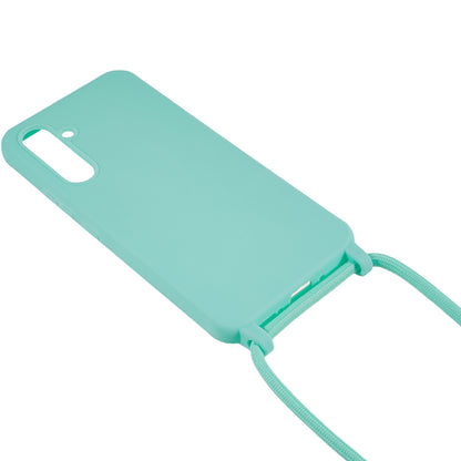 For Samsung Galaxy A54 5G TPU Crossbody Case Shockproof Non-Slip Slim Thin Phone Cover with Lanyard