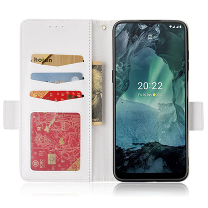 Litchi Texture Phone Case for Nokia G22 , PU Leather Wallet Stand Phone Cover