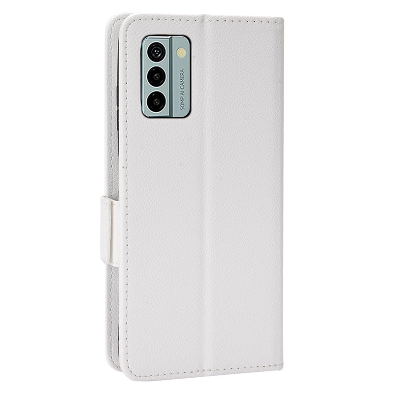 Litchi Texture Phone Case for Nokia G22 , PU Leather Wallet Stand Phone Cover