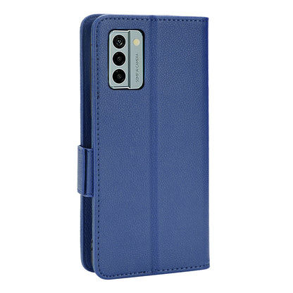 Litchi Texture Phone Case for Nokia G22 , PU Leather Wallet Stand Phone Cover