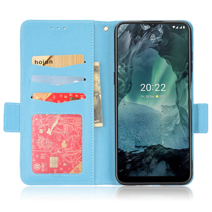Litchi Texture Phone Case for Nokia G22 , PU Leather Wallet Stand Phone Cover