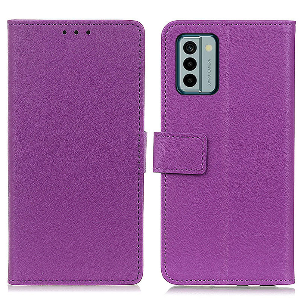 For Nokia G22 PU Leather Phone Case Magnetic Flip Stand Wallet Cover