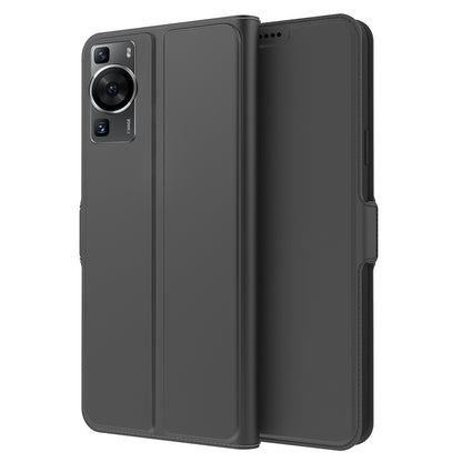 For Huawei P60 / P60 Pro PU Leather Phone Case Card Holder Stand Protective Flip Cover