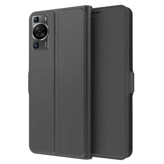 For Huawei P60 / P60 Pro PU Leather Phone Case Card Holder Stand Protective Flip Cover