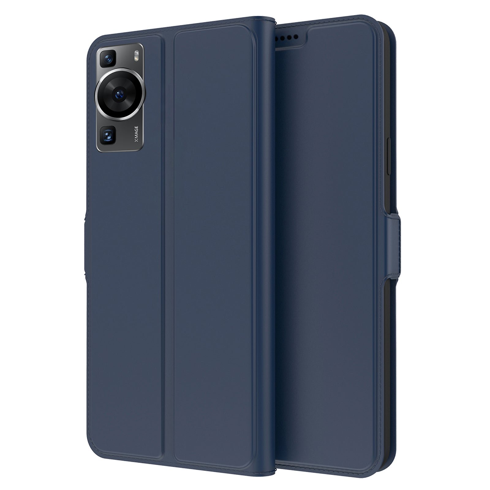 For Huawei P60 / P60 Pro PU Leather Phone Case Card Holder Stand Protective Flip Cover