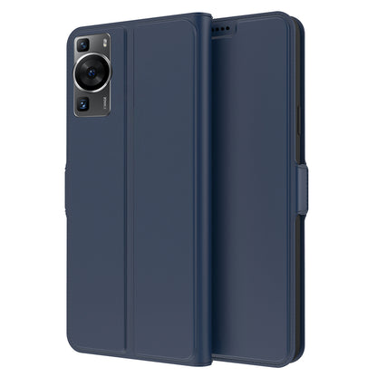 For Huawei P60 / P60 Pro PU Leather Phone Case Card Holder Stand Protective Flip Cover