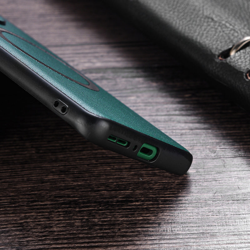 For Motorola Moto X30 Pro 5G / Edge 30 Ultra 5G Magnetic Back Cover Compatible with MagSafe PU Leather+PC+TPU Phone Case