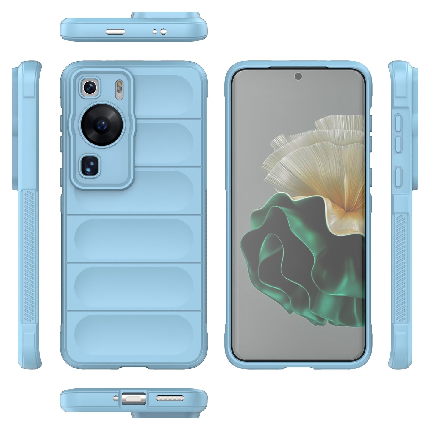 For Huawei P60 Rugged Protective Phone Case TPU Anti-Scratch Cover