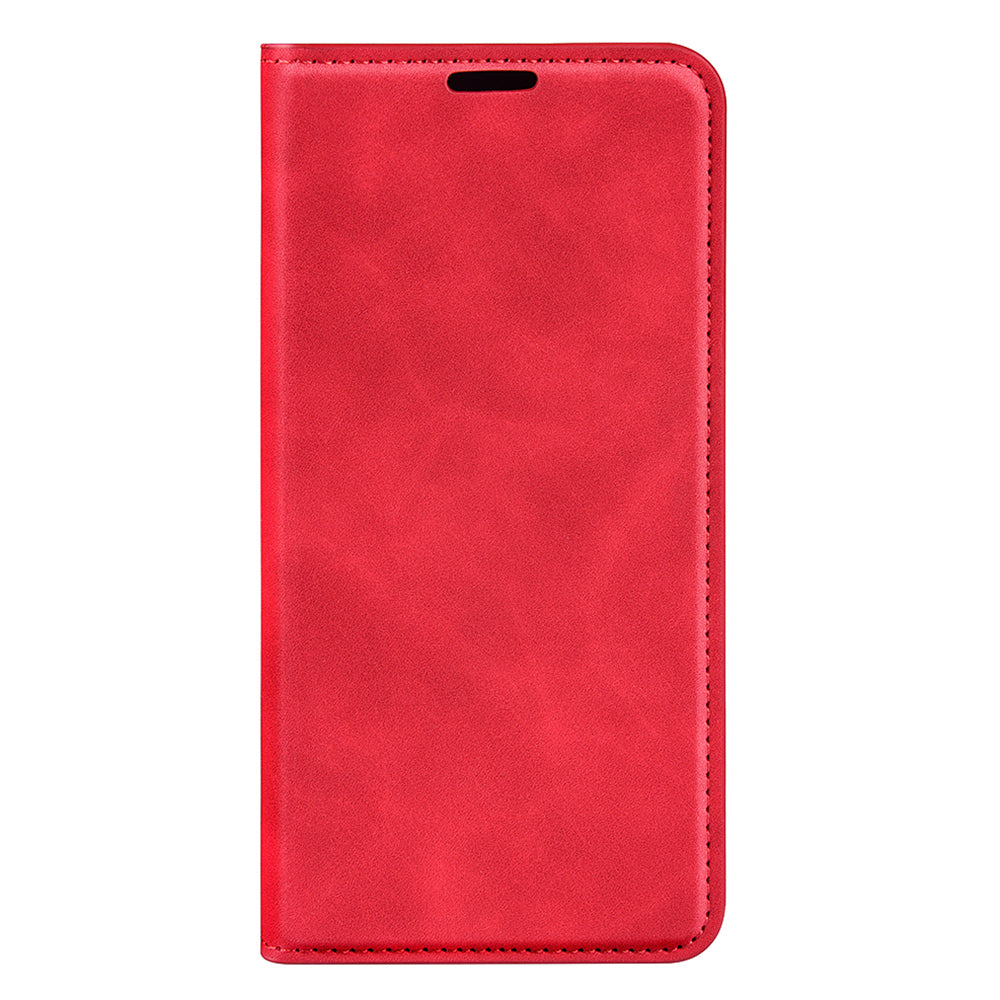 For Nokia G22 4G Magnetic Auto Closing Skin-touch Protective Shell Leather Stand Wallet Phone Case