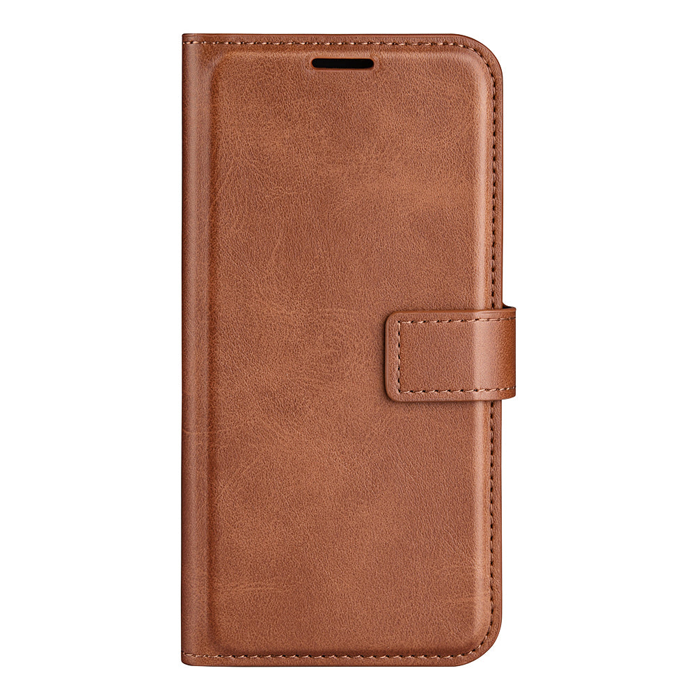 For Nokia G22 4G Leather Wallet Cell Phone Case Square Magnetic Clasp Calf Texture Stand Cover