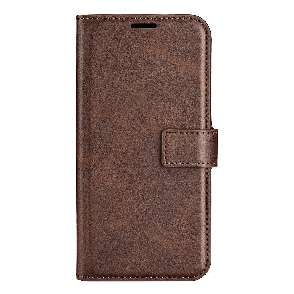 For Nokia G22 4G Leather Wallet Cell Phone Case Square Magnetic Clasp Calf Texture Stand Cover