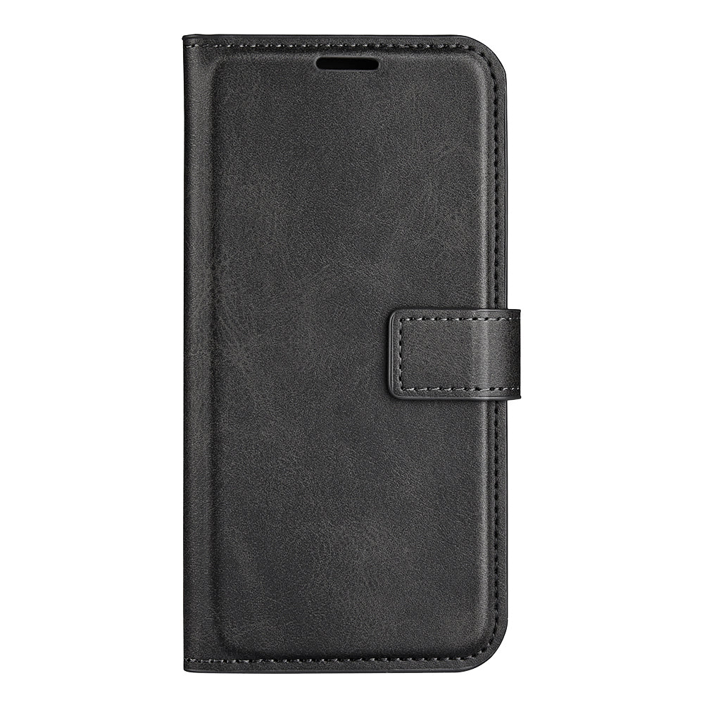 For Xiaomi 13 Lite / Civi 2 5G Square Clasp Leather Phone Case Calf Texture Wallet Stand Anti-drop Cover