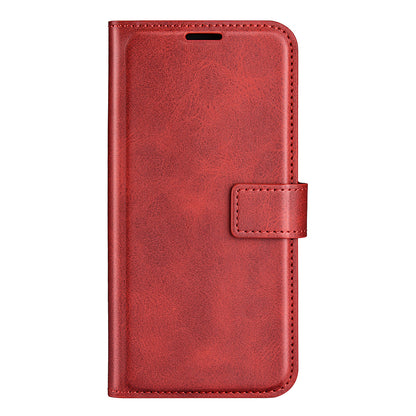 For Xiaomi 13 Lite / Civi 2 5G Square Clasp Leather Phone Case Calf Texture Wallet Stand Anti-drop Cover