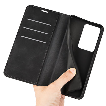 For Xiaomi 13 Lite / Civi 2 5G Skin-touch Leather Wallet Phone Case Flip Stand Protective Cover