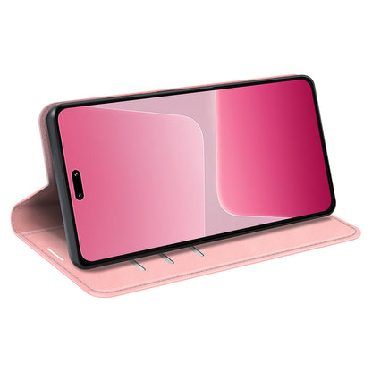For Xiaomi 13 Lite / Civi 2 5G Skin-touch Leather Wallet Phone Case Flip Stand Protective Cover
