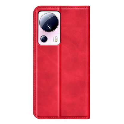 For Xiaomi 13 Lite / Civi 2 5G Skin-touch Leather Wallet Phone Case Flip Stand Protective Cover