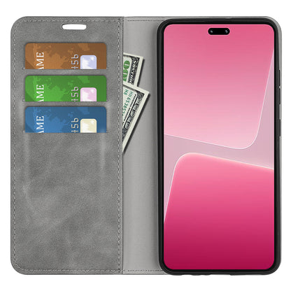For Xiaomi 13 Lite / Civi 2 5G Skin-touch Leather Wallet Phone Case Flip Stand Protective Cover