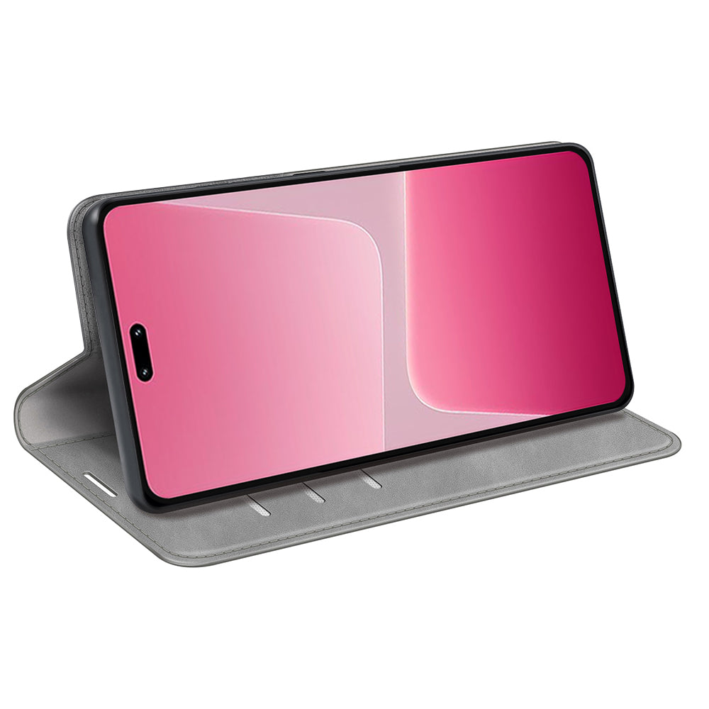 For Xiaomi 13 Lite / Civi 2 5G Skin-touch Leather Wallet Phone Case Flip Stand Protective Cover