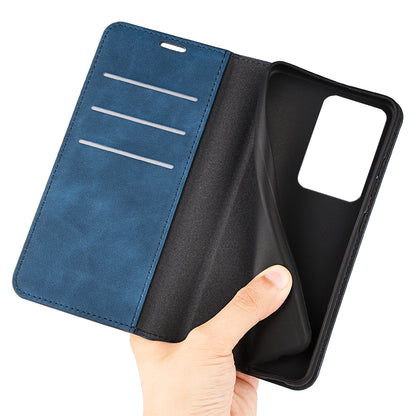 For Xiaomi 13 Lite / Civi 2 5G Skin-touch Leather Wallet Phone Case Flip Stand Protective Cover