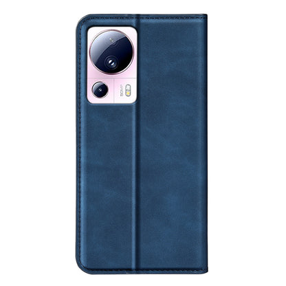 For Xiaomi 13 Lite / Civi 2 5G Skin-touch Leather Wallet Phone Case Flip Stand Protective Cover