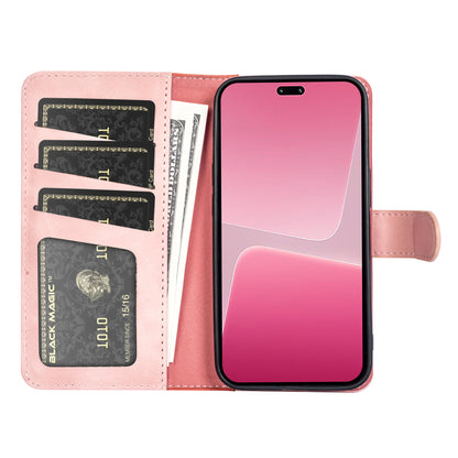 For Xiaomi 13 Lite / Civi 2 5G Dual Color Splicing Shockproof Cover Leather Wallet Stand Phone Case