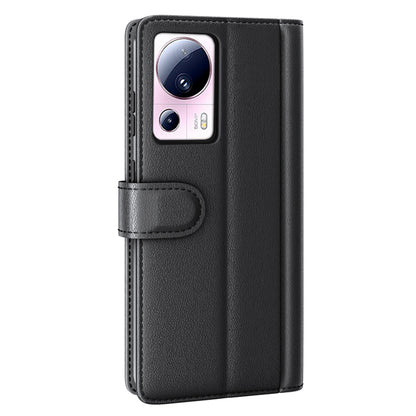 For Xiaomi 13 Lite / Civi 2 5G Flip Stand Dorp-proof Cover Genuine Cow Leather Wallet Phone Case