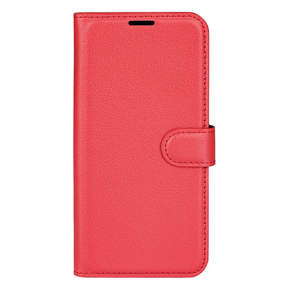 PU Leather Shell for Xiaomi 13 Lite / Civi 2 5G Litchi Texture Phone Case Wallet Stand Flip Cover