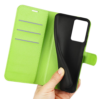 PU Leather Shell for Xiaomi 13 Lite / Civi 2 5G Litchi Texture Phone Case Wallet Stand Flip Cover