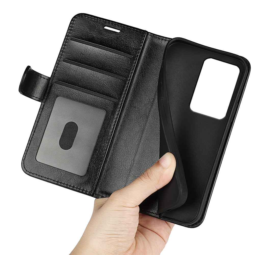 Flip Cover for Xiaomi 13 Lite / Civi 2 5G PU Leather Wallet Crazy Horse Texture Stand Phone Case