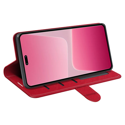 Flip Cover for Xiaomi 13 Lite / Civi 2 5G PU Leather Wallet Crazy Horse Texture Stand Phone Case