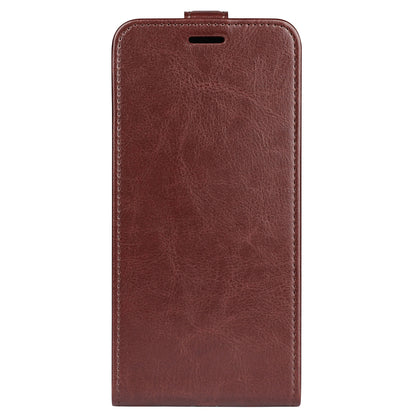 For Xiaomi 13 Lite / Civi 2 5G Card Holder Vertical Flip Phone Case Crazy Horse Texture PU Leather Cover