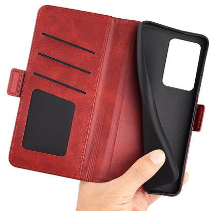 For Xiaomi 13 Lite / Civi 2 5G Calf Texture Cell Phone Cover Stand Wallet PU Leather Phone Case