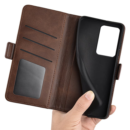 For Xiaomi 13 Lite / Civi 2 5G Calf Texture Cell Phone Cover Stand Wallet PU Leather Phone Case