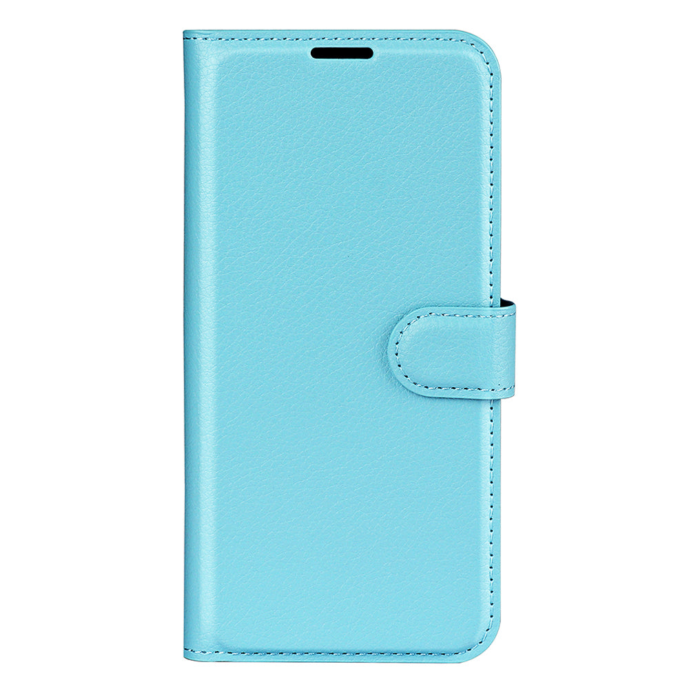 PU Leather Shell for Nokia G22 Anti-scratch Litchi Texture Phone Case Wallet Stand Flip Cover