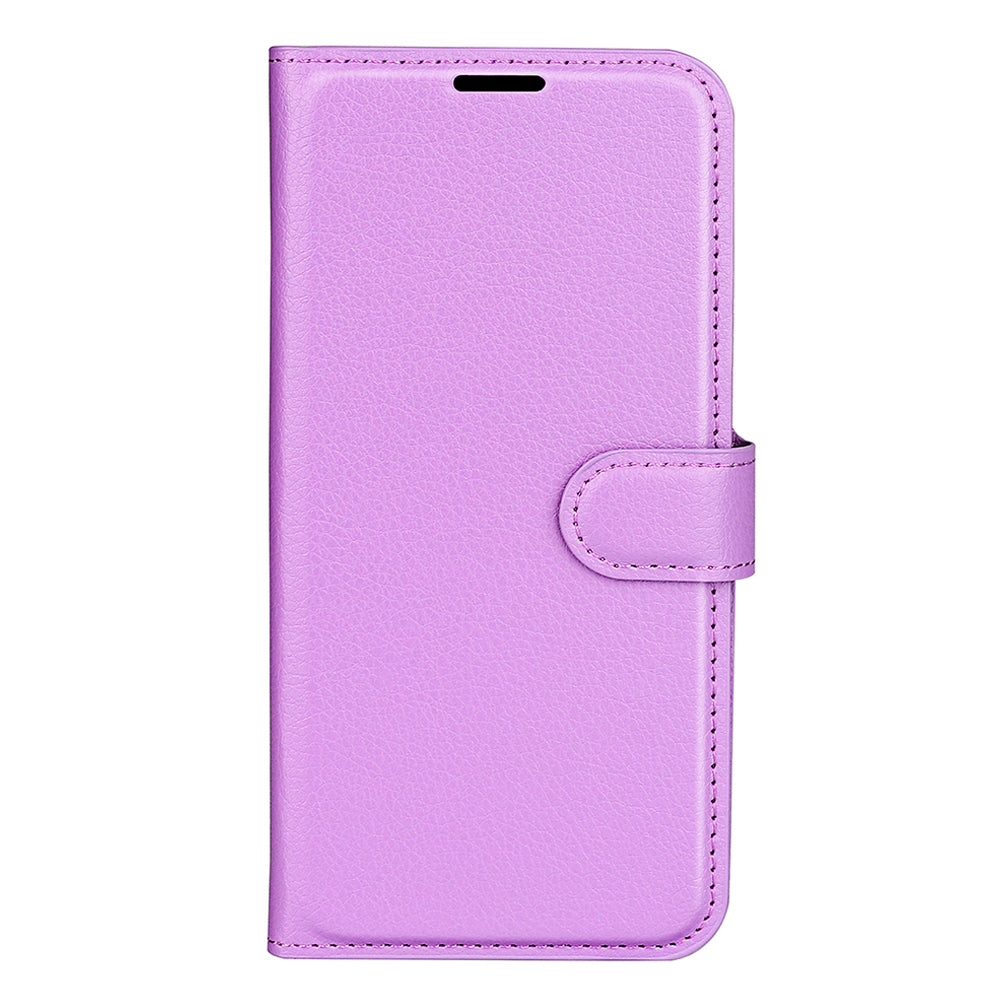 PU Leather Shell for Nokia G22 Anti-scratch Litchi Texture Phone Case Wallet Stand Flip Cover
