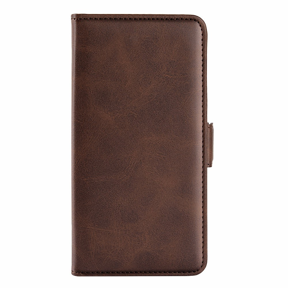 For Nokia G22 Anti-scratch Calf Texture Cell Phone Cover PU Leather Stand Wallet Phone Case