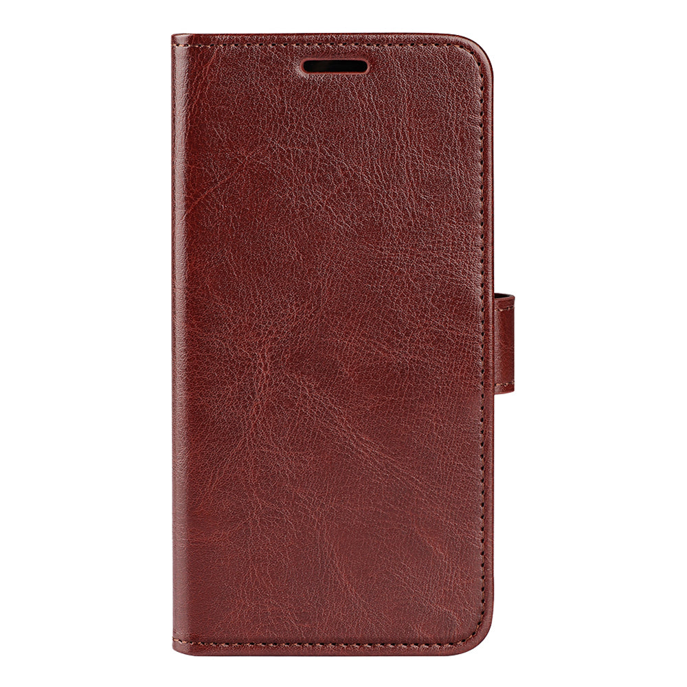 Flip Cover for Nokia G22 Crazy Horse Texture PU Leather Wallet Stand Anti-drop Phone Case