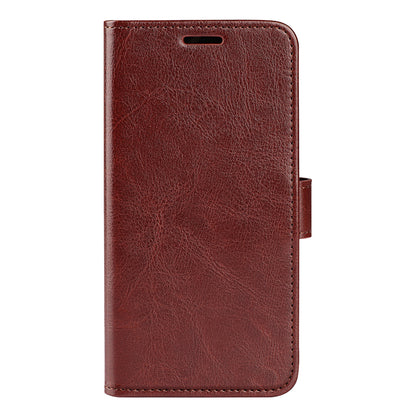 Flip Cover for Nokia G22 Crazy Horse Texture PU Leather Wallet Stand Anti-drop Phone Case