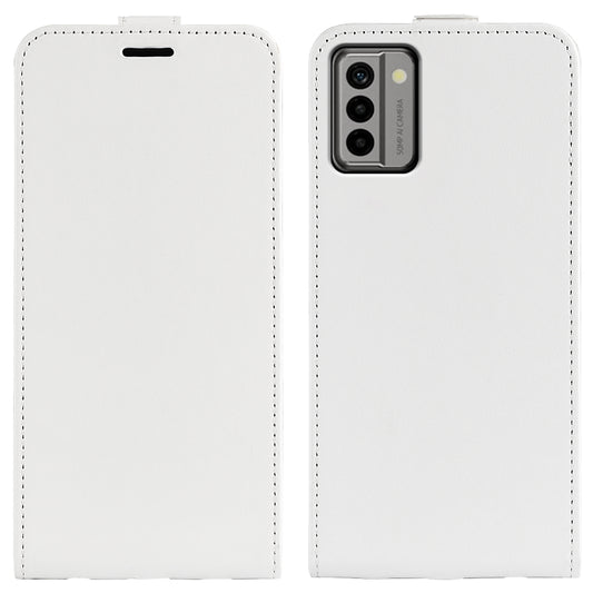 For Nokia G22 Card Holder Vertical Flip Phone Case Crazy Horse Texture Shockproof PU Leather Cover