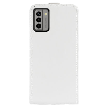 For Nokia G22 Card Holder Vertical Flip Phone Case Crazy Horse Texture Shockproof PU Leather Cover